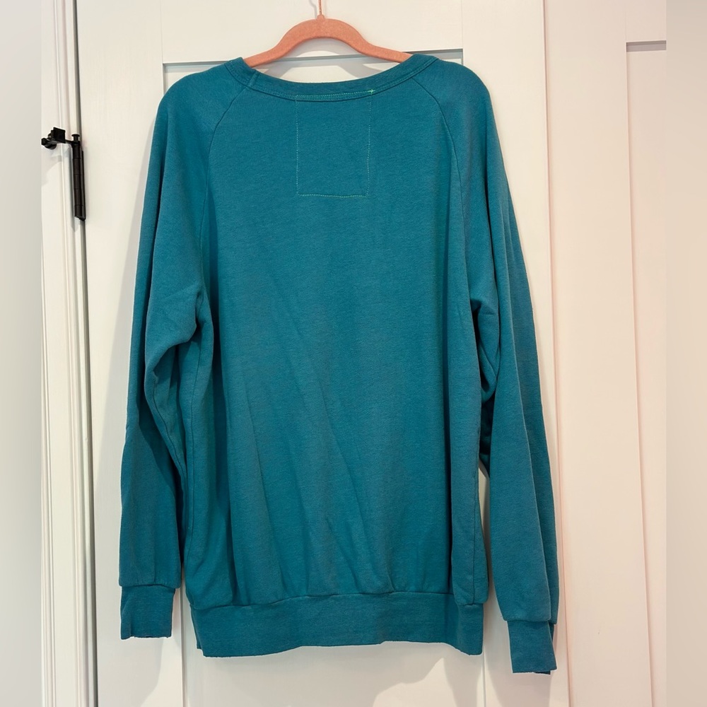 Super RARE XL Aviator Nation Pullover Sweatshirt with Rainbow Graphics - Picture 2 of 2